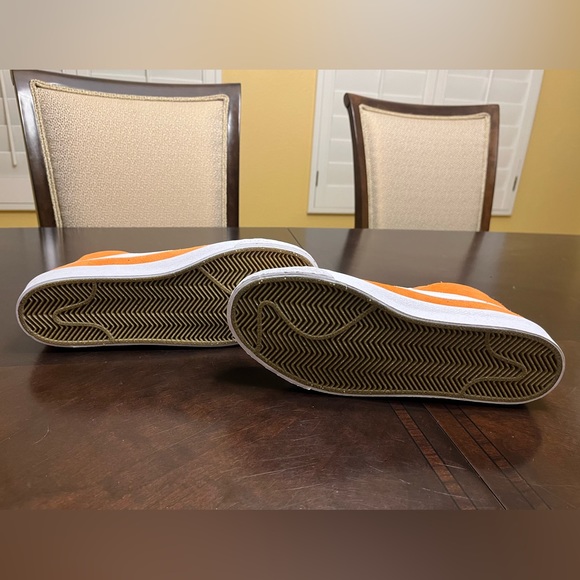 New Nike Blazer Mid SB Brick Orange White Sneaker Shoes Size US 9 - Picture 14 of 14